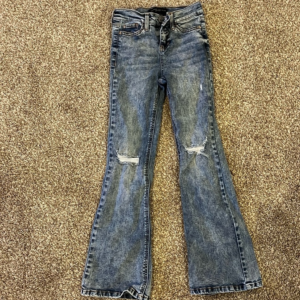Adorable Girls Flared Jeans